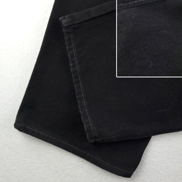 Levi's 560 Jeans Vintage Comfort Fit USA Black Denim Y2K Men "42x38" Real 44x38 - Picture 11 of 12